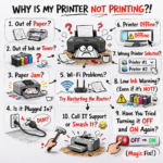 why printer not printing