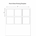 how do you print on post it notes