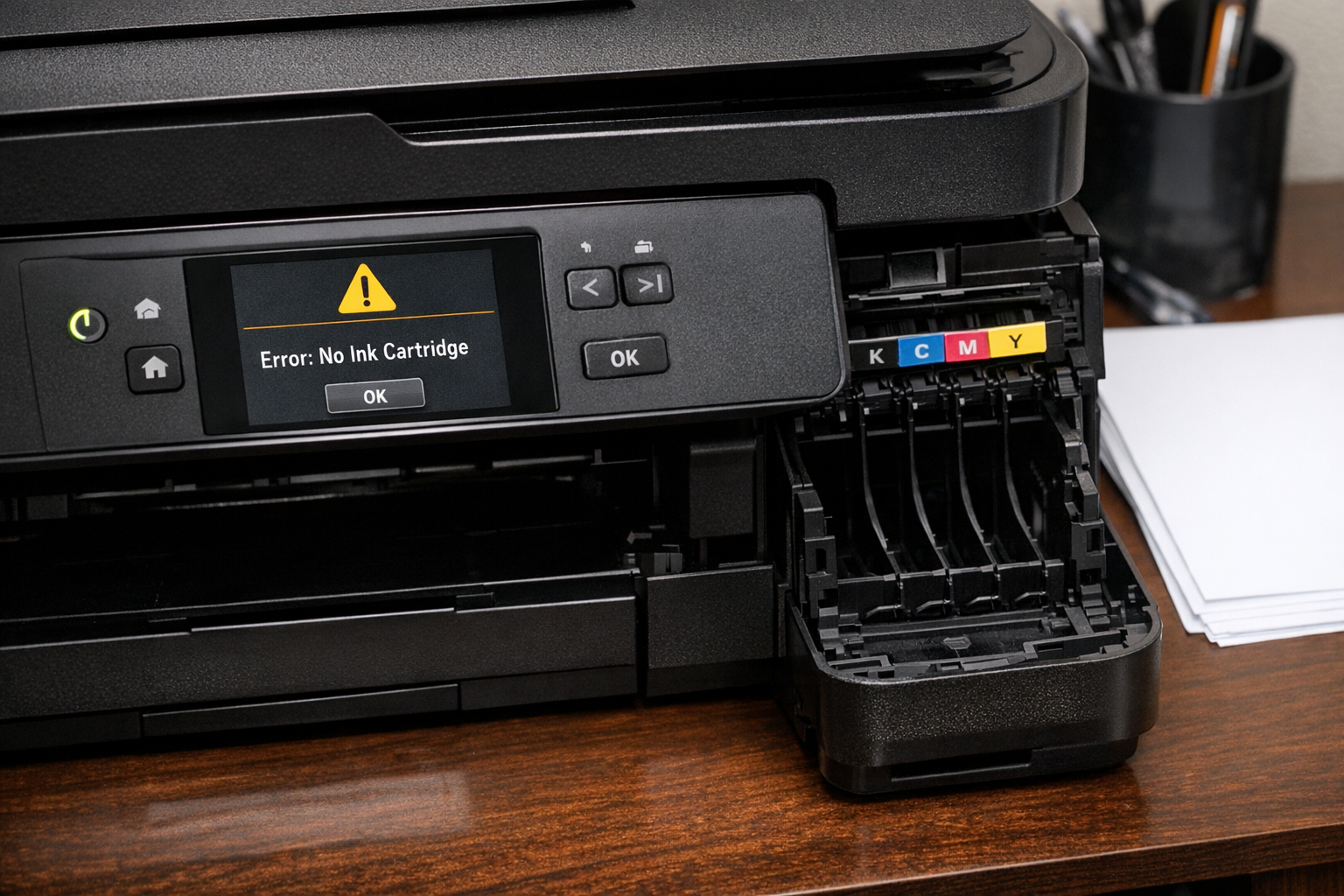 why is my printer not printing anything